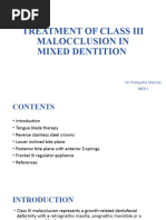 Treatment of Class III (Autosaved)