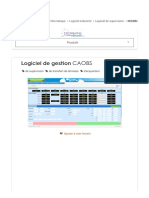 Logiciel de Gestion - CAOBS - DEGREANE HORIZON - de Supervision - de Transfert de Données - D'acquisition