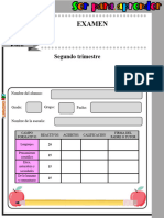 Examen 1° SegundoTrimestre