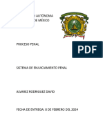 Sistema de Enjuiciamiento Penal