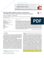 Producing Cobalt-Graphene Composite Coating by Pulse Electrodeposition With Excellent Wear and Corrosion Resisitance