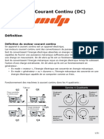 Moteur Continu