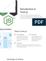 Introduction To Node - Js