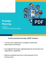 Module 3 - The External Environment Analysis