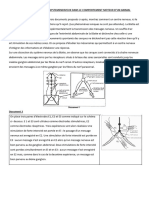 Exercices Sur Le Role Dusystemenerveux Dans Le Comportement Moteur D'un Animal