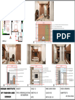 Interior Elevation of Kitcheb