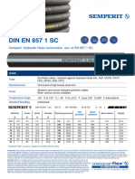 Din en 857 1 SC: Compact Hydraulic Hose Construction Acc. To EN 857 1 SC