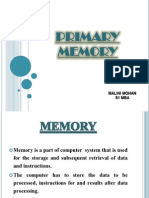 Primary Memory