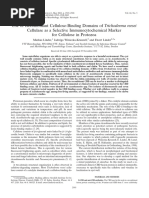 Use of Recombinant Cellulose-Binding Domains of TR