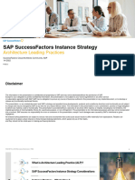 SAP731656 - ALP - SAP SuccessFactors Instance Strategy 1H 2022 PUBLIC