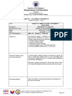 7 MAALAGA 1st Quarter PTC Accomplishment Report