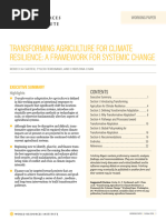 Transforming Agriculture Climate Resilience Framework Systemic Change - 0