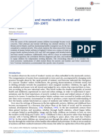 Children Poverty and Mental Health in Rural and Urban England 18501907