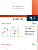 Kjeldahl V Dumas EN