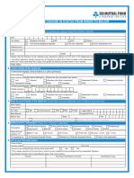 Mam Form For Change in Status From Minor To Major