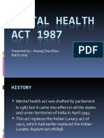 Mental Health Act 1987