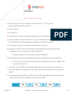 Synthèse Fonction Trigonométrique