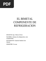 Informe de Bimetal