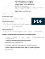 Carbohydrateprotein and Enzeyme