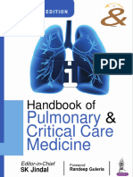 Handbook of Pulmonary and Critical Care Medicine. 20188