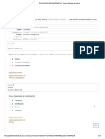 EVALUACION SEGUNDO PARCIAL. Lunes Revision Del Intento