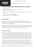 Fracturas de La Porción Media Del Húmero en Adultos - UpToDate