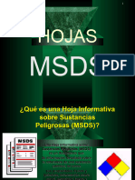 MSDS Hoja de Seguridad