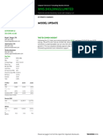 Wns (Holdings) Limited: Model Update