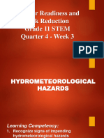 DRRR QUARTER 4 WEEK 3 Hydrometeorological Hazard