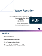 Week 2 - Halfwave Rectifier