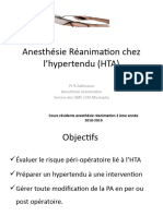 Anesthésie Réanimation Chez L - Hypertendu