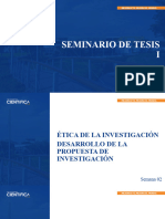 Seminario de Tesis I: Carrera de Psicología