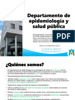 Inducción Dpto Epidemiologia y SP