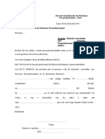 Área de Coordinación de Prácticas Pre Profesionales