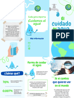 Triptico Informativo Del Día Mundial Del Agua