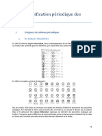 Classification Periodique Des Elements