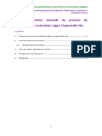 Tema 12. Controlador Lógico Programable PLC