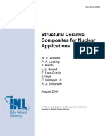 Structural Ceramic Composites For Nuclear Applications