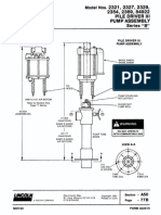 Lincoln Model Nos 2321 2327 2329 2354 2369 84922 Pile Driver III Pump Assembly