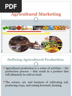 Unit 5 - Agricultural Marketing