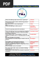 EDU402 Quiz 1 File by Tanveer Online Academy