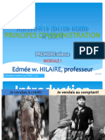 PRINCIPES D'ADMINISTRATION Cours 2 PDF