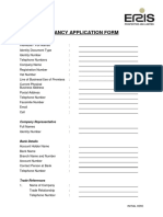 Eris Tenancy Application Form