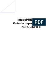 Guia Da Impressora PS - PCL - UFR II - Imagepress C1