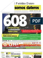 El Periodico Datero - Lima - Todos Somos Dateros