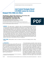 Comparison of Current Control Strategies Based On FCS-MPC and D-PI-PWM Control For Actively Damped VSCs With LCL-Filters