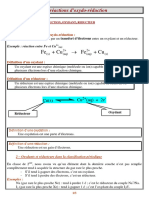 Les Reactions D Oxydo Reduction Cours 2