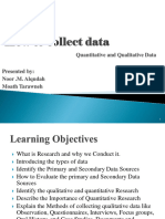 Ch-4-How To Collect Quantitative and Qualitative - 25c2 - 25a0data