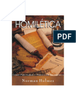 Homilétique - Norman Holmes