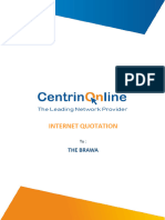 PT. Centrin Online Prima - Internet Quotation For The Brawa 28 Mar 2024